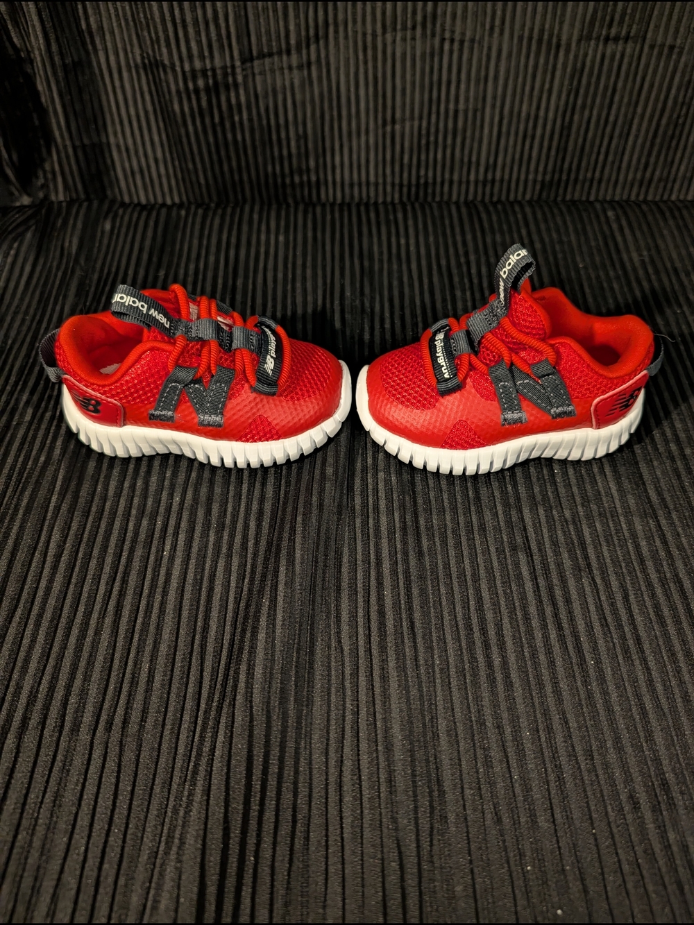 New Balance Infant Size 3 Red Athletic Sneakers